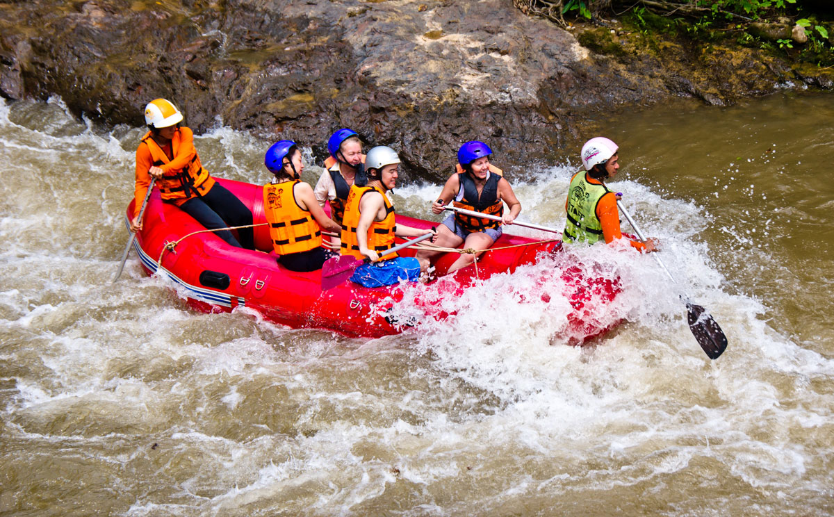 Phuket Whitewater rafting tour