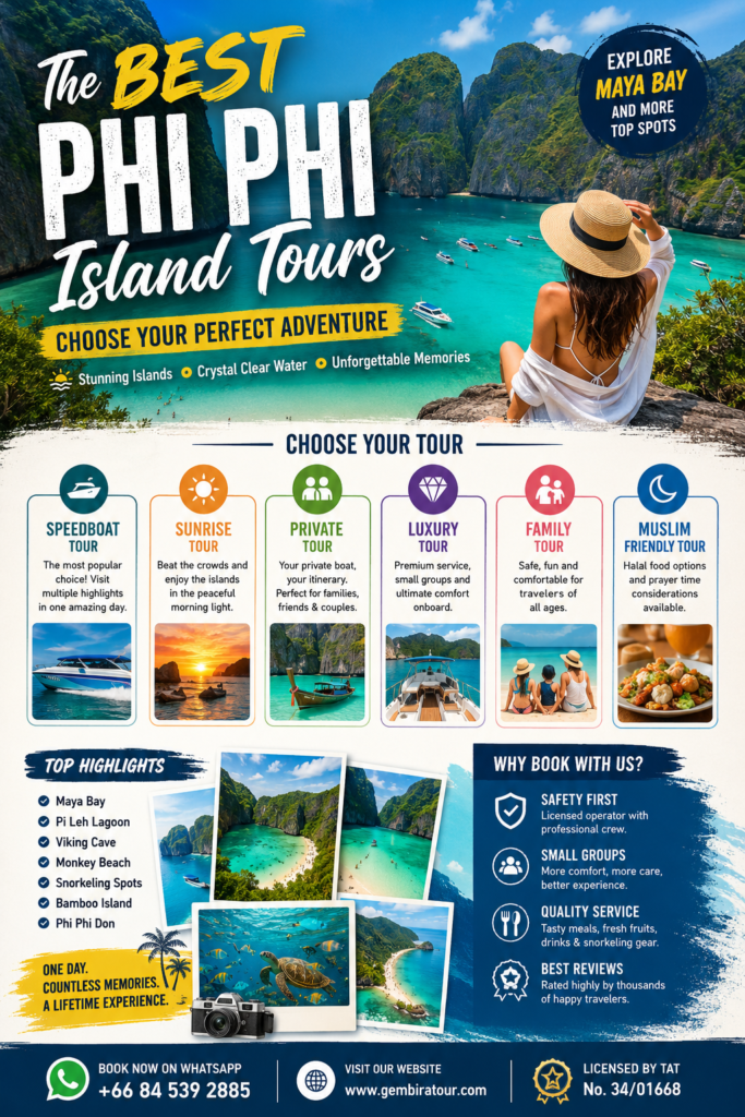 Best phi phi island tours