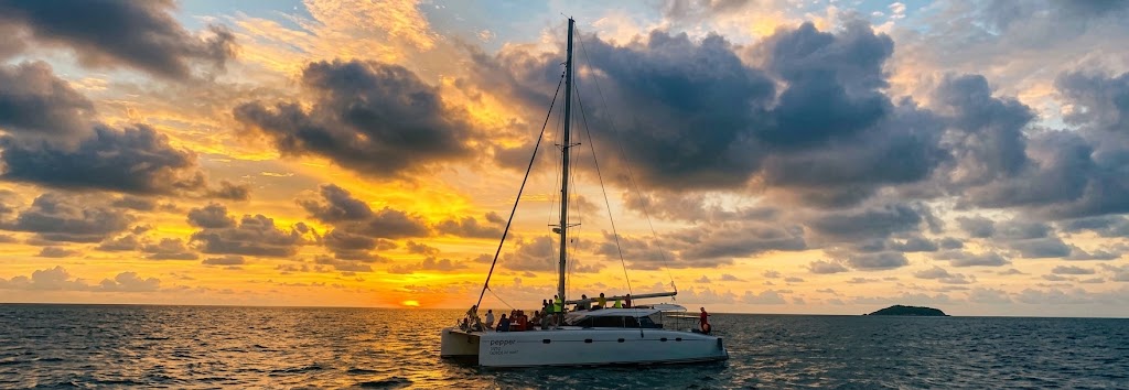 Coral Island Sunset Tour by Catamaran Yacht